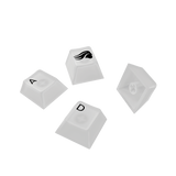 Glorious Polychroma V2 RGB Keycaps - Nordic ISO (131 St) - Cherry Profile