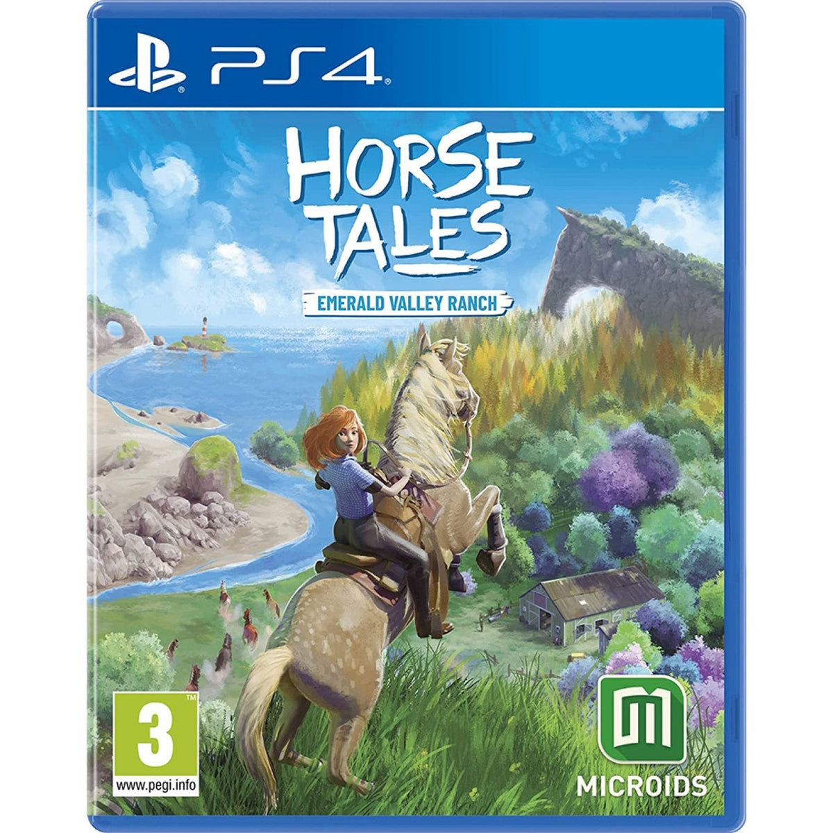 Horse Tales: Emerald Valley Ranch – PlayStation 4 – spilomslag