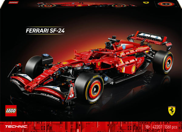 LEGO 42207 Technic Ferrari SF-24 F1-racerbil