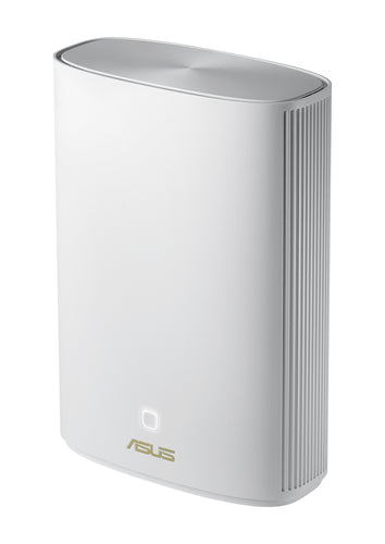 ASUS ZenWiFi AX Hybrid XP4 – router set skråt fra højre