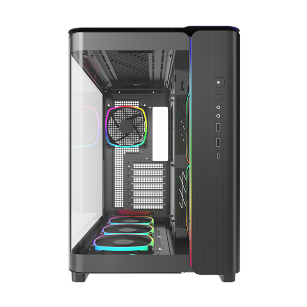 Montech King 95 Pro Svart - Curved Glas