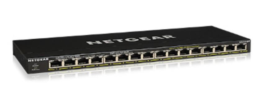 Netgear 16PT GE UNMANAGED SWCH W/POE/POE+ Netgear International Limited