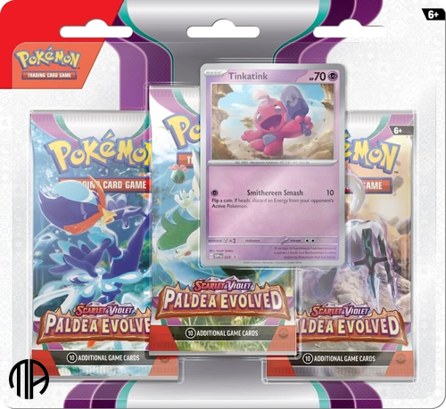 Pokémon - Blister 3p Scarlet &amp; Violet - Paldea Evolved (POK85353)