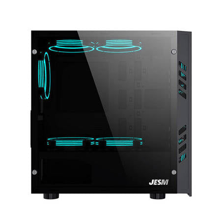 Datorfodral Aigo Black Technology Mini Micro-ATX (svart)