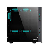 Datorfodral Aigo Black Technology Mini Micro-ATX (svart)