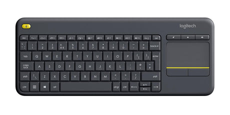 Logitech Wireless Touch Keyboard K400 Plus Black (Nordic)