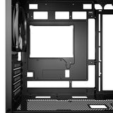 Sharkoon MK4 RGB Strip Black Mesh Front ARGB Strip 2x 120mm Fans USB-C BTF Micro-ATX Gaming PC Case Sharkoon
