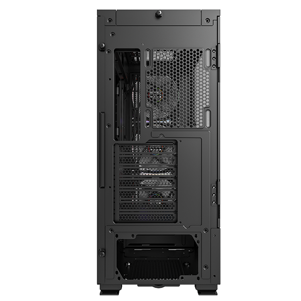 Montech Sky Two GX Black - Midi-torn, E-ATX, 3x ARGB PWM-fläktar