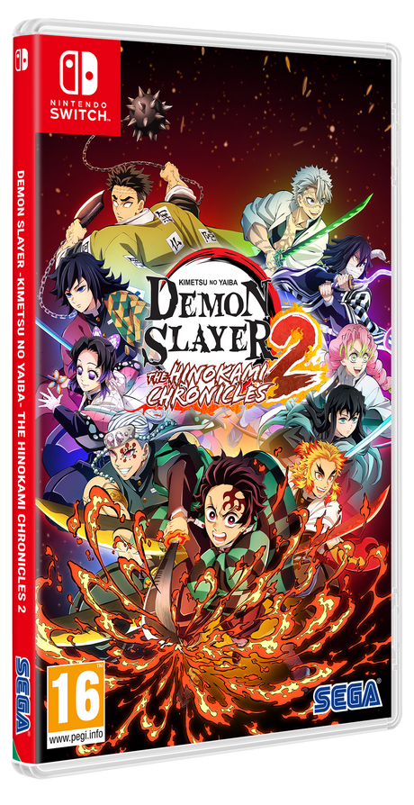 Demon Slayer: Kimetsu no Yaiba – The Hinokami Chronicles 2 – Nintendo Switch – produktmotiv