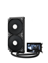 TRYX PANORAMA 280mm AIO Liquid Cooler Svart