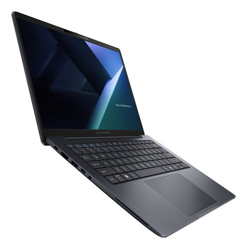 ASUS ExpertBook B5 G2 B5405CAA-NZ0409X – set skråt forfra (vinkel 5); tastaturlayout illustrativt