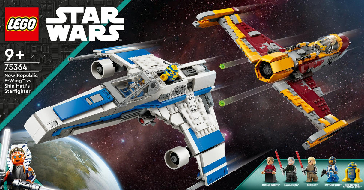 LEGO Star Wars - New Republic E-Wing™ Vs. Shin Hati&#039;s Starfighter™ (75364)
