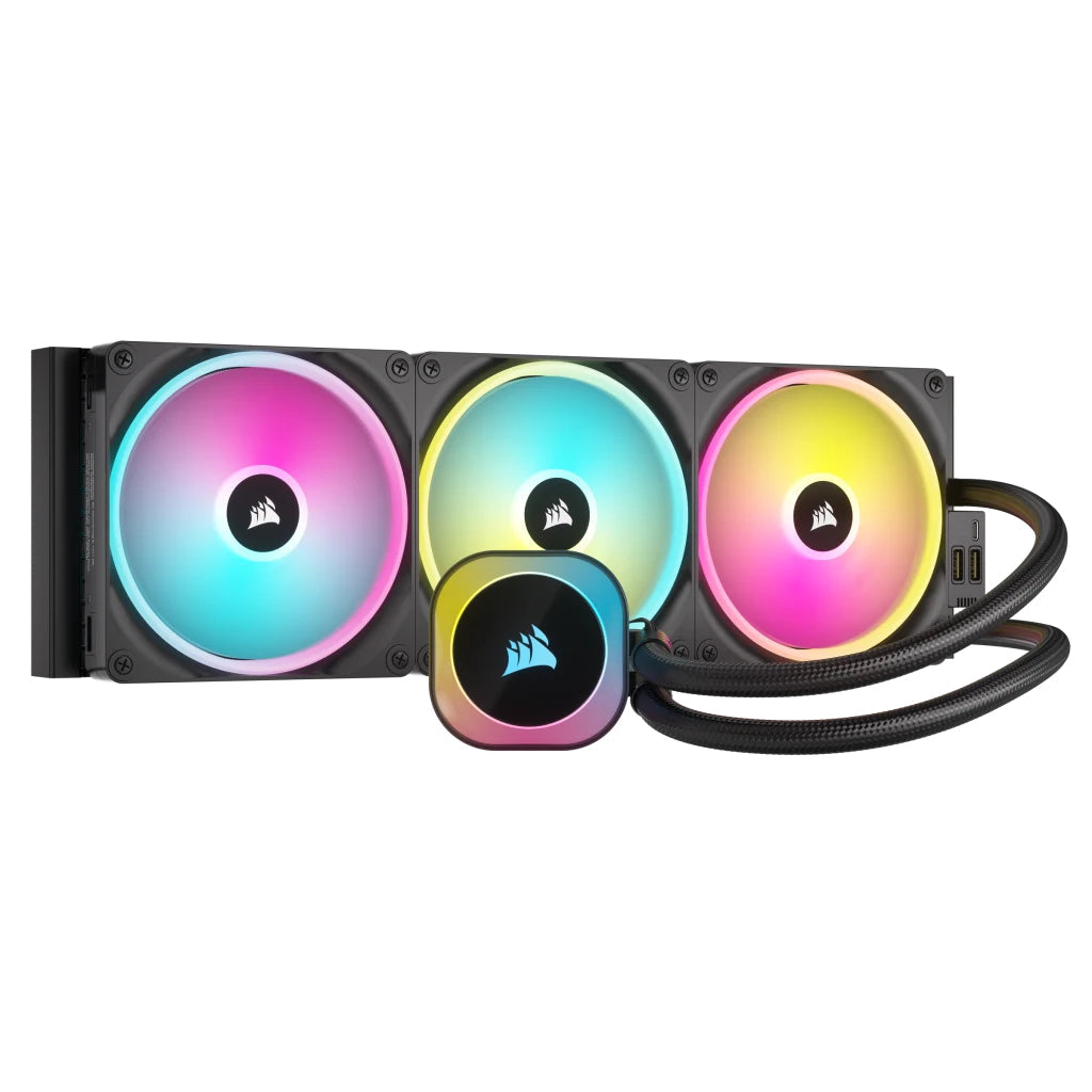 CORSAIR ICUE Link H170I RGB Processor Vätskekylningssystem 1-pack Svart 140 mm