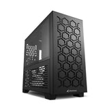 Sharkoon MS-Y1000 Micro Tower - Svart, Härdat Glas