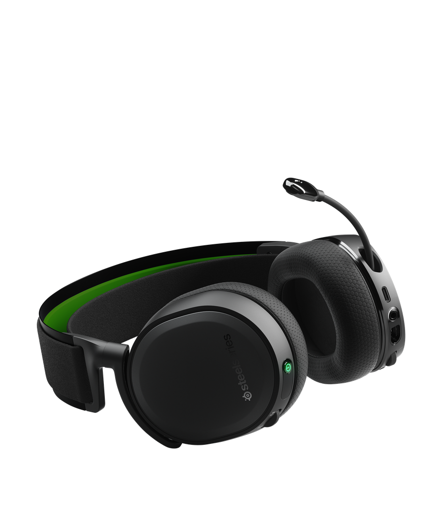 SteelSeries Arctis 7X+ Wireless Headset Svart Grön