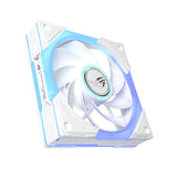ASUS ROG Eurux GR120 ARGB Reverse Fan White Edition - Triple Pack – set skråt forfra (vinkel 5)
