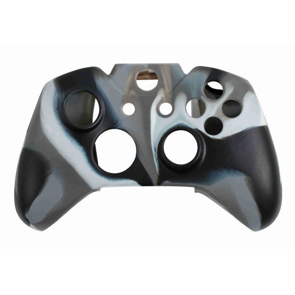 Piranha silikonecover til Xbox One-controller – grå camouflage