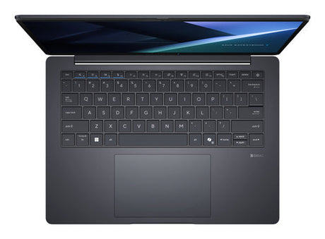 ASUS ExpertBook BM3606CGA-PL0200X Copilot+ PC – taster og arbejdsflade set ovenfra; tastaturlayout illustrativt