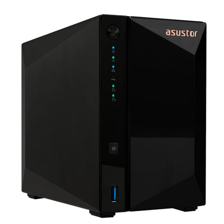 Asustor DRIVESTOR 2 Pro Gen2 AS3302T v2 – set skråt forfra