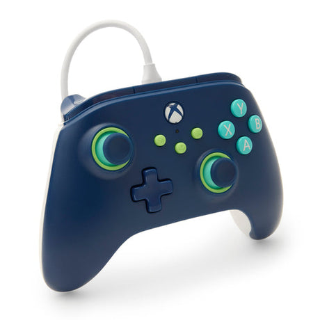 PowerA kablet controller – Mariner Blue – Xbox/PC – modsatte side