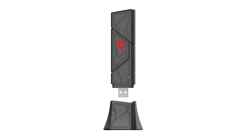 ASUS ROG USB-BE92 BE6500 Tri-Band – Sort