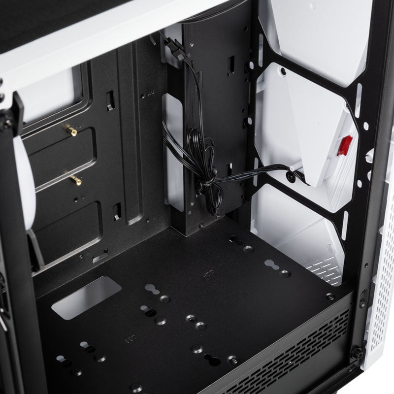 Kolink Void RGB Midi Tower - Vit, Fönster