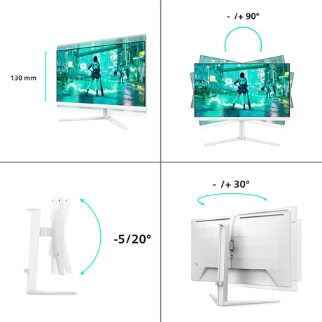 Philips Evnia 27M2N3201A 27 Inch Full HD Gaming Monitor Philips