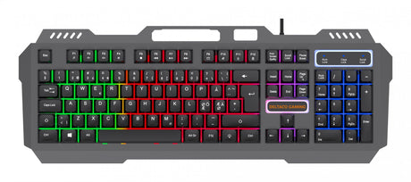 DK130 Membrane Gaming keyboard with Rainbow backlight deltaco_gaming
