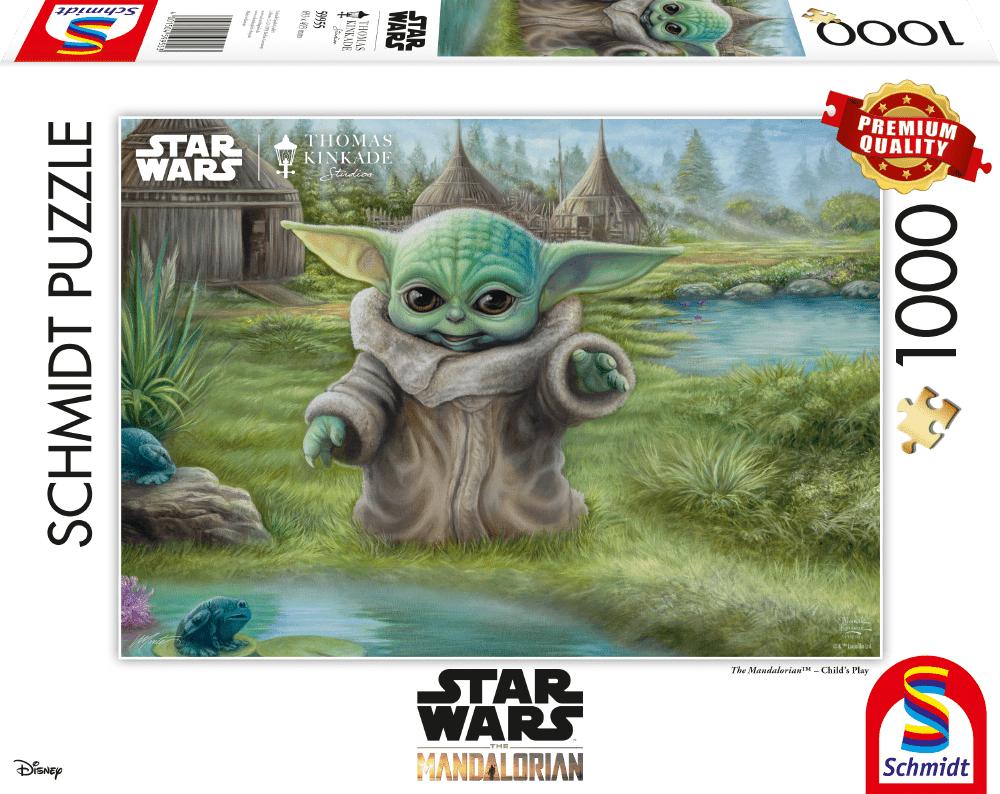 Schmidt - Thomas Kinkade: Star Wars, The Mandalorian - Childs Play (1000 Pieces) (SCH9955) Schmidt