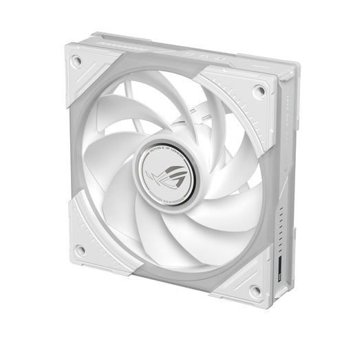ASUS ROG Eurux GR120 ARGB Reverse – hvid 120 mm blæser, 1 stk. – produktbillede 8