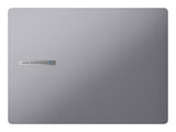ASUS ExpertBook P3 PM3406CKA-LY0095X Copilot+ PC – lukket låg set ovenfra; tastaturlayout illustrativt