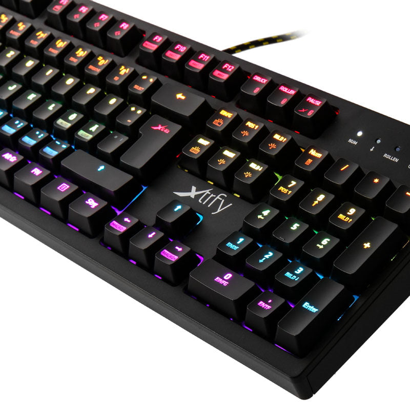 Xtrfy K2 Gaming-tangentbord Med RGB LED