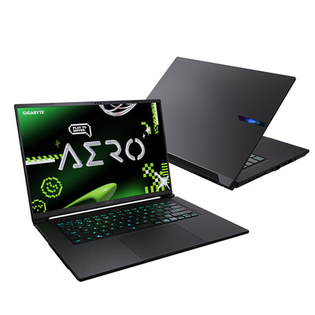 Gigabyte AERO X16 1VH93DEC64AH – front og bagside