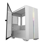 Datorfodral Darkflash DLM23 LED (vit)