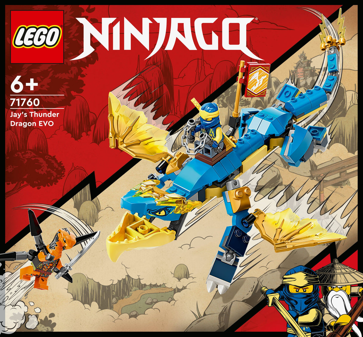 LEGO Ninjago Jay&#039;s Thunder Dragon EVO - 71760