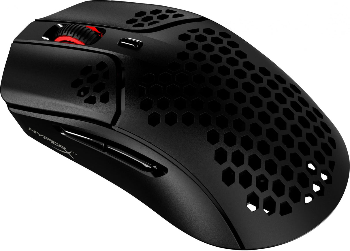 HyperX Pulsefire Haste Optical Wireless Svart Röd