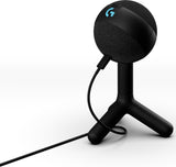 Logitech G - Yeti Orb RGB-spelmikrofon Med LIGHTSYNC, Svart