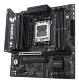 ASUS TUF GAMING B850M-E WIFI set skråt fra venstre