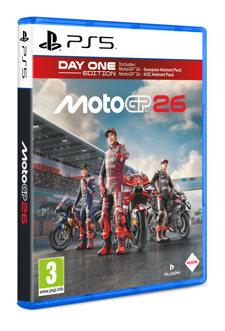 MotoGP 26 (Day One Edition) – PlayStation 5 – spilomslag