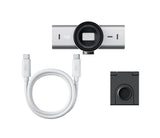 Logitech - MX Brio Ultra HD 4K Collaboration and Streaming Webcam - Pale Grey Logitech