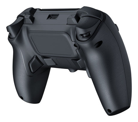 Oniverse Starion – trådløs PS5-controller i Obsidian Black – bagside og greb