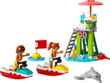LEGO 42623 Friends Lifeguard Observation Tower with Jet Skis, Construction Toy LEGO