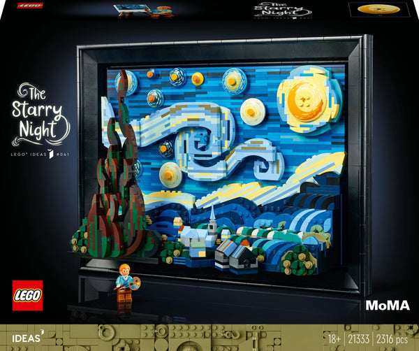 LEGO 21333 Ideas Vincent van Gogh - Stjärnklar natt