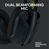 Logitech - G435 Lightspeed Wireless Gaming Headset - Svart