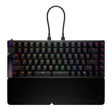 ASUS ROG Falcata – taster og arbejdsflade set ovenfra