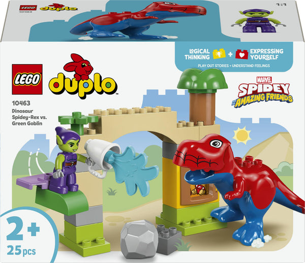 LEGO DUPLO Disney – Spidey-Rex dinosaur mod Green Goblin