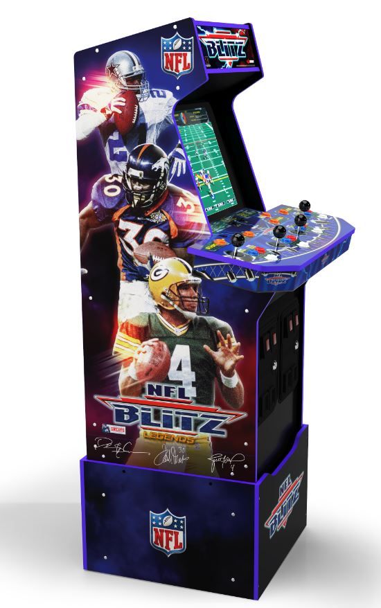 ARCADE 1 UP NFL BLITZ ARCADE MACHINE