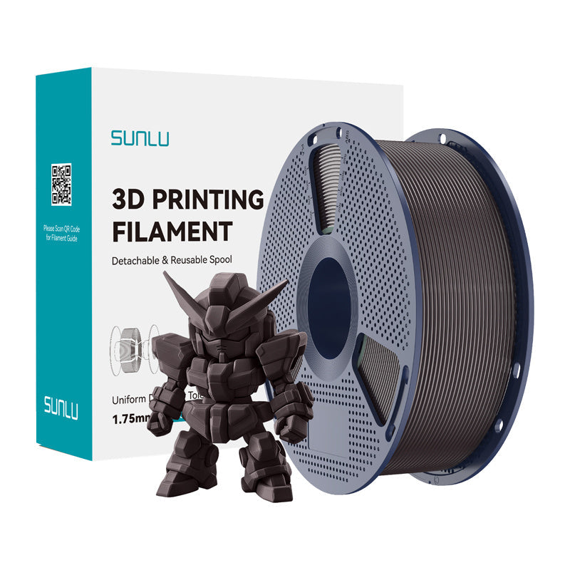 Sunlu PLA+ 2.0 filament – Roasted Chestnut, 1,75 mm, 1 kg
