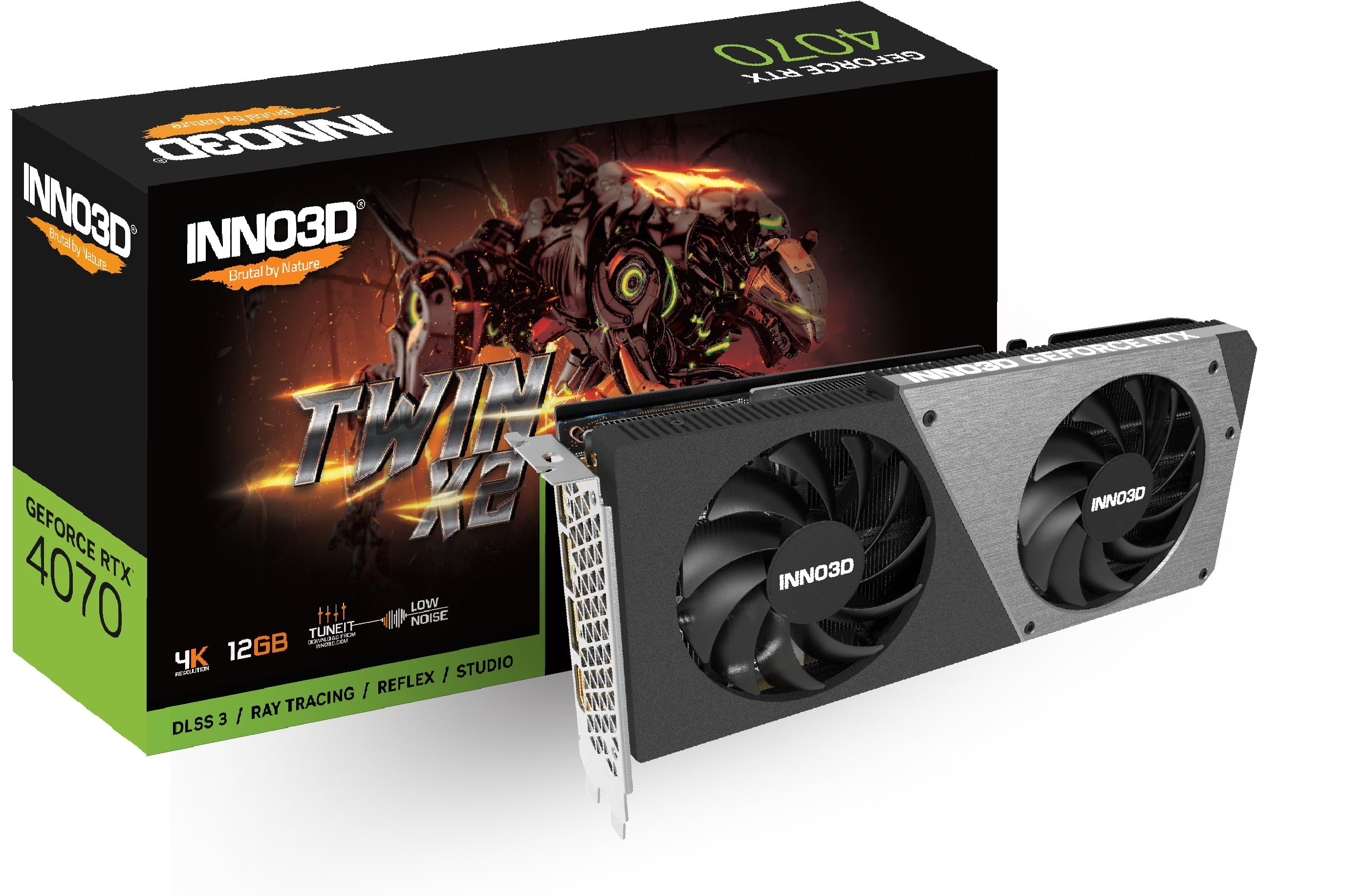 Inno3D GeForce RTX 4070 TWIN X2 12GB