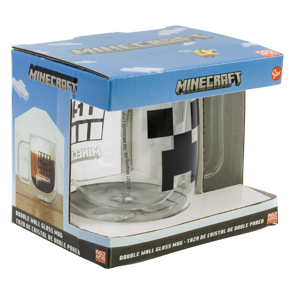 Minecraft Glasmugg - 290 ML